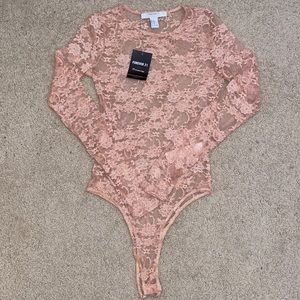 Lace body suit